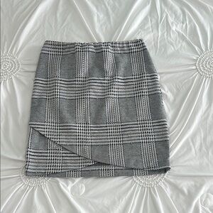 SO Gray Plaid Women's Skirt